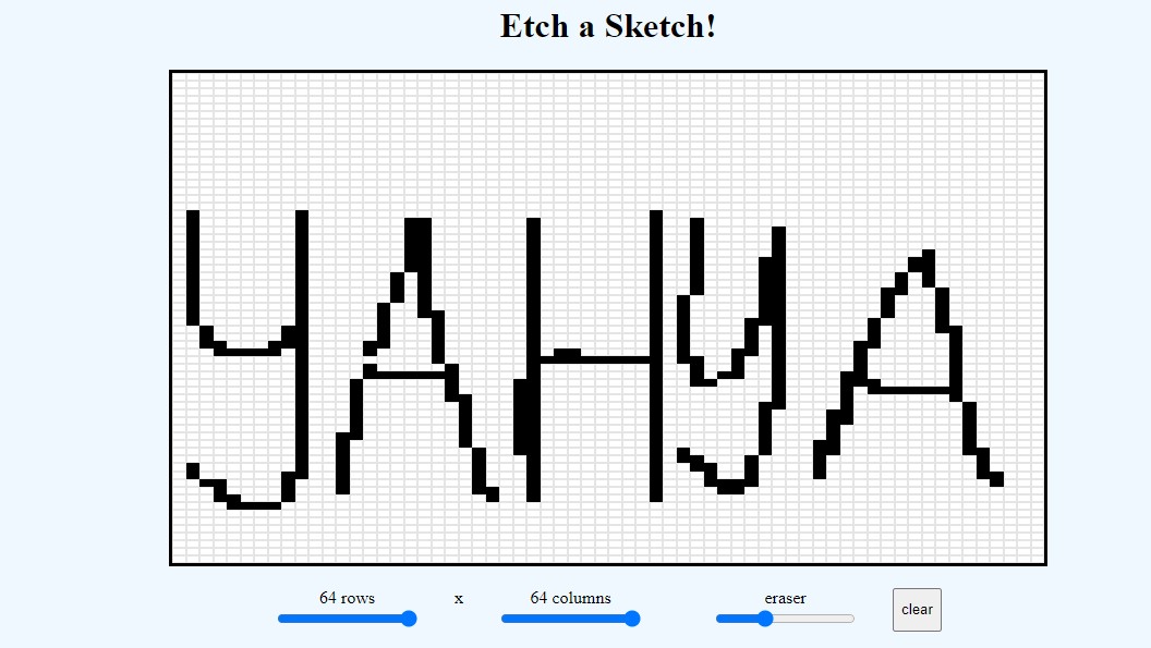demonstration of sketch